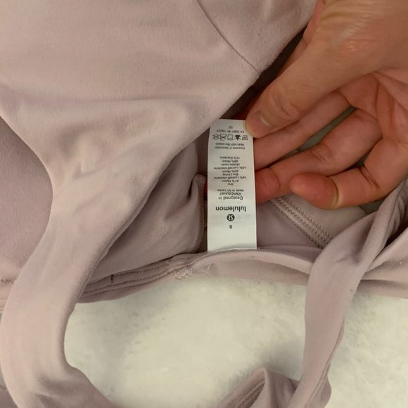 Lululemon Arise Bra C/D Cup Porcelain Pink Size 8 - Picture 10 of 11